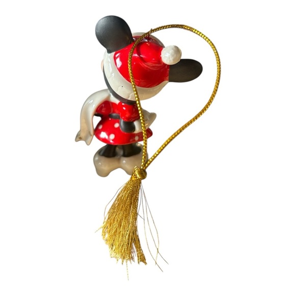 Lenox Disney Minnie Mouse Porcelain Winter Holiday Ornament 2021 - Picture 3 of 5